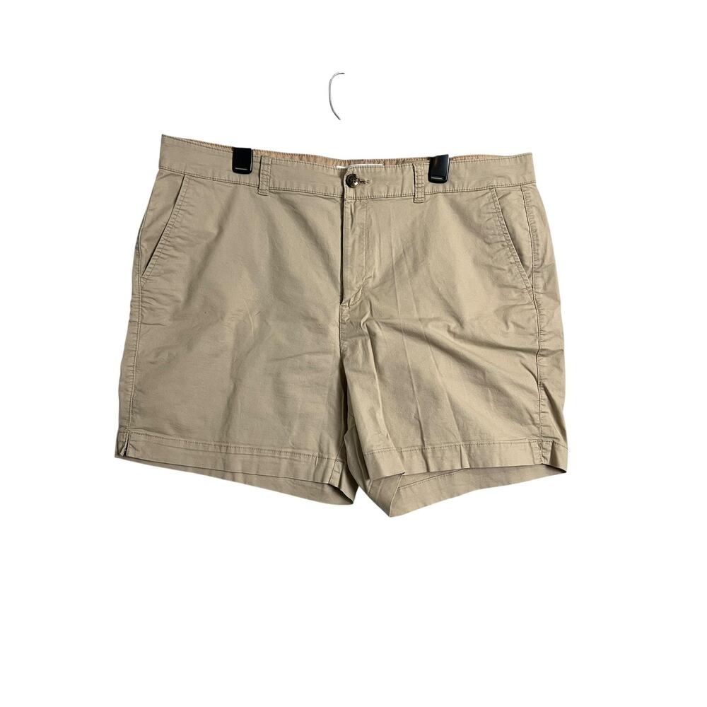 Old Navy Chino Shorts Womens 18 Beige High Rise Everyday Short Twill Casual